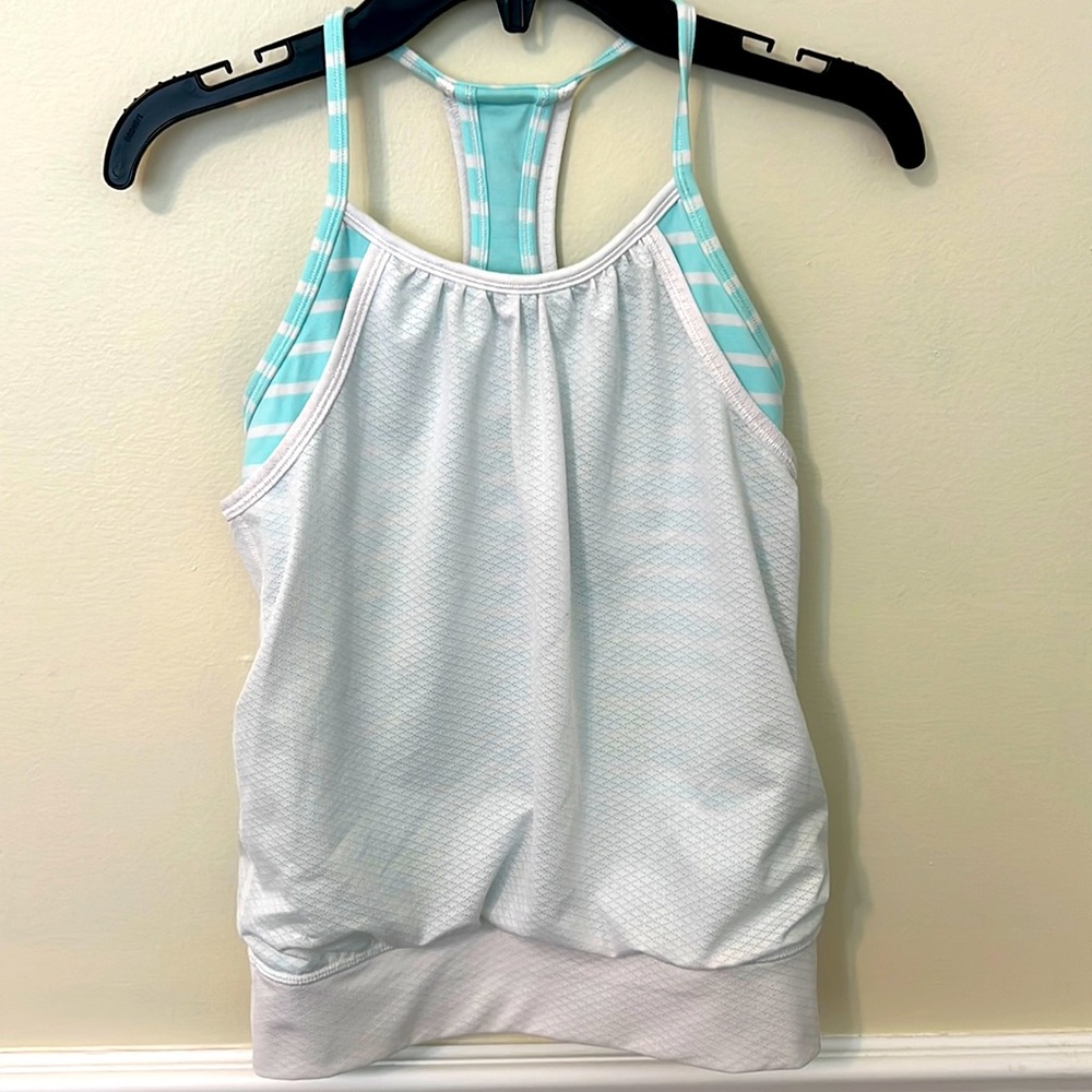 Ivivva Double Tank top Size 8